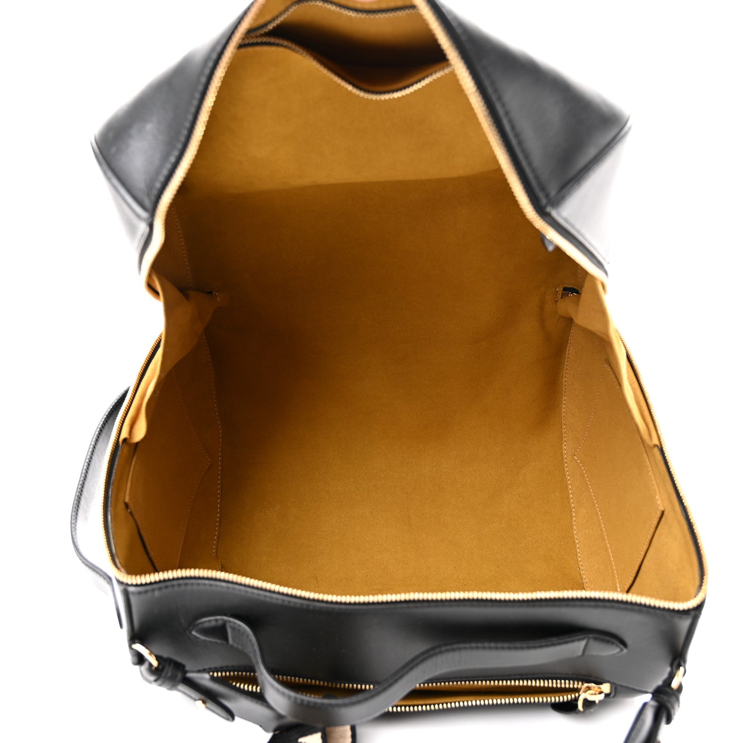 Eco Alter Nappa Perforated Logo Shoulder Bag Black