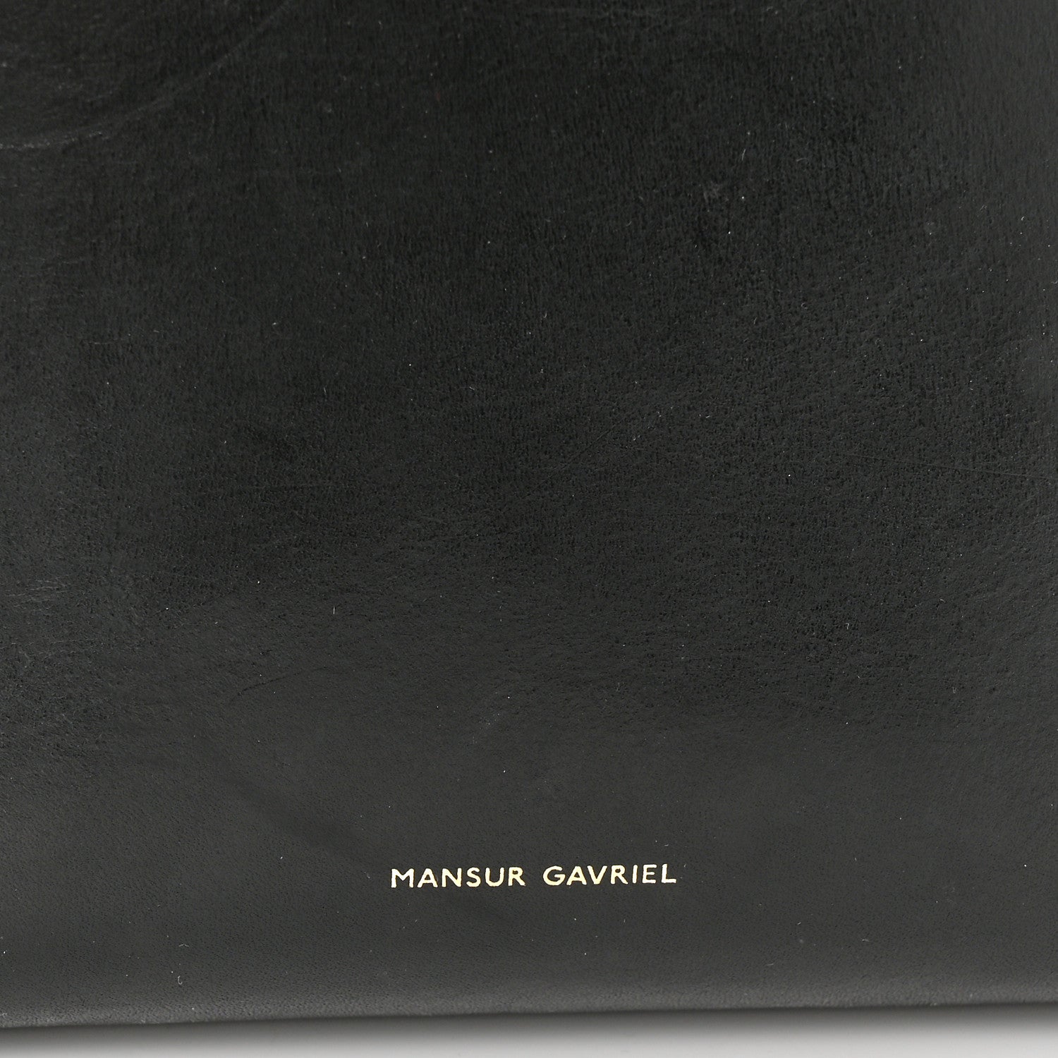 Mansur Gavriel Vegetable Tanned Calfskin Mini Backpack Black Flamma 5 of 12