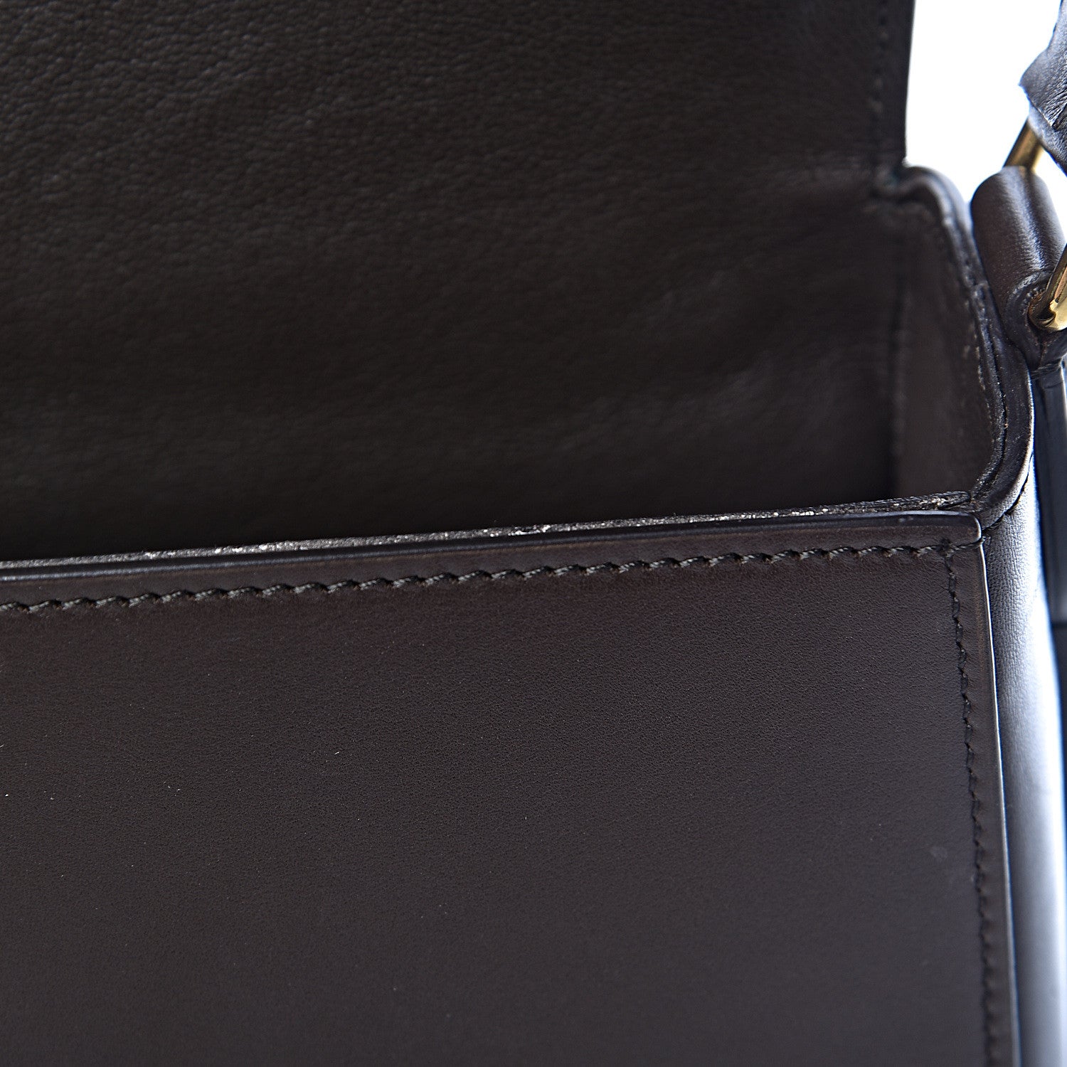 Celine Supersoft Calfskin Medium Trotteur Wood 13 of 21