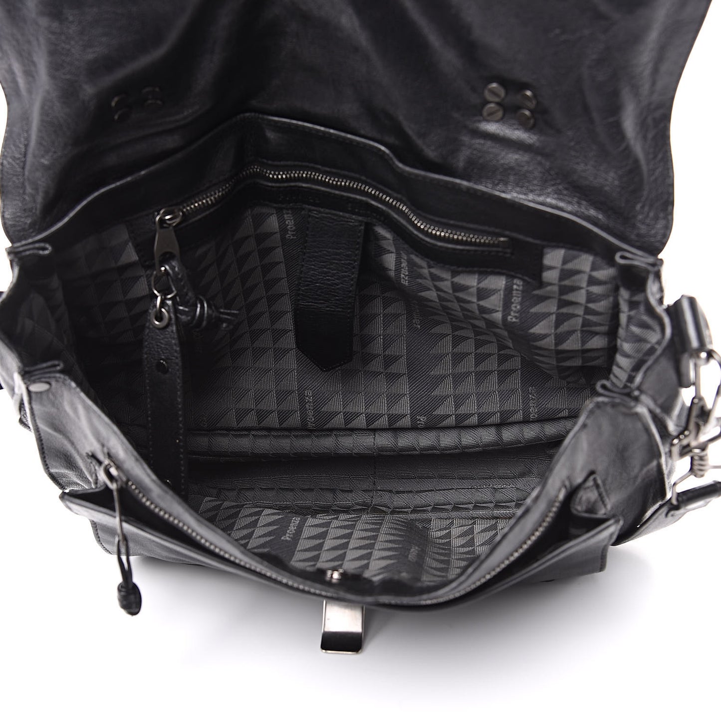 Lambskin Medium PS1 Satchel Black