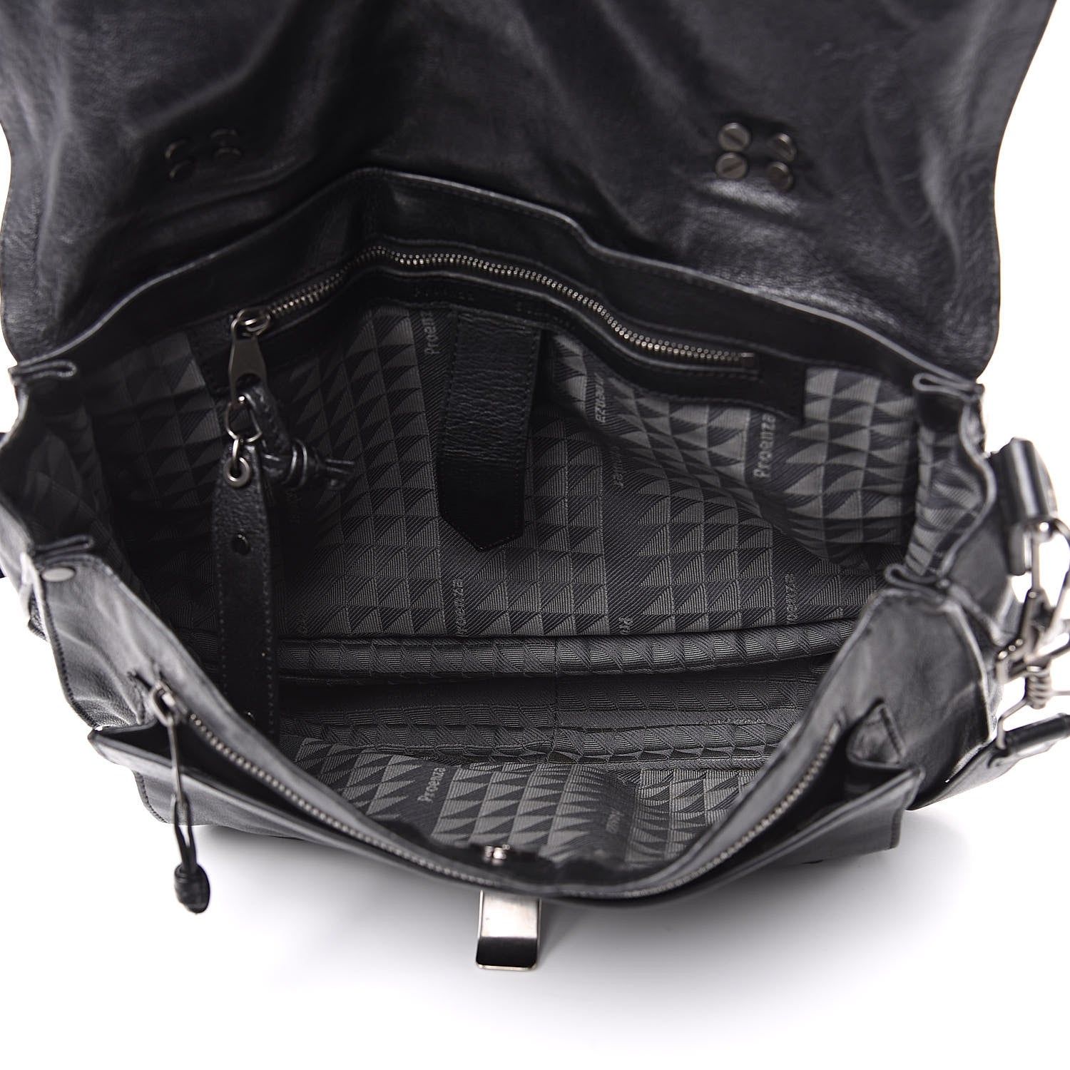 Proenza Schouler Lambskin Medium PS1 Satchel Black 5 of 12