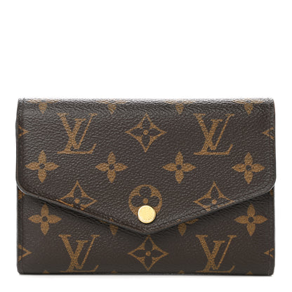 Louis Vuitton Monogram Sarah Compact Wallet 1 of 7