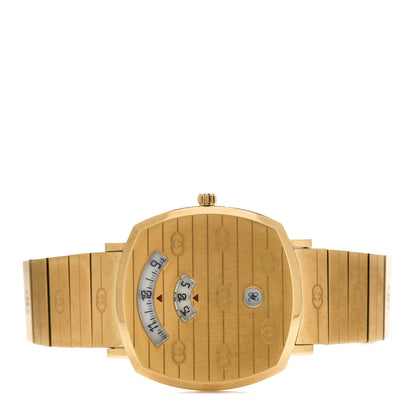 Gucci Stainless Steel 38mm Grip Quartz Watch Gold 2 of 5
