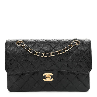 Chanel Caviar Quilted Small Double Flap Black 1 of 9