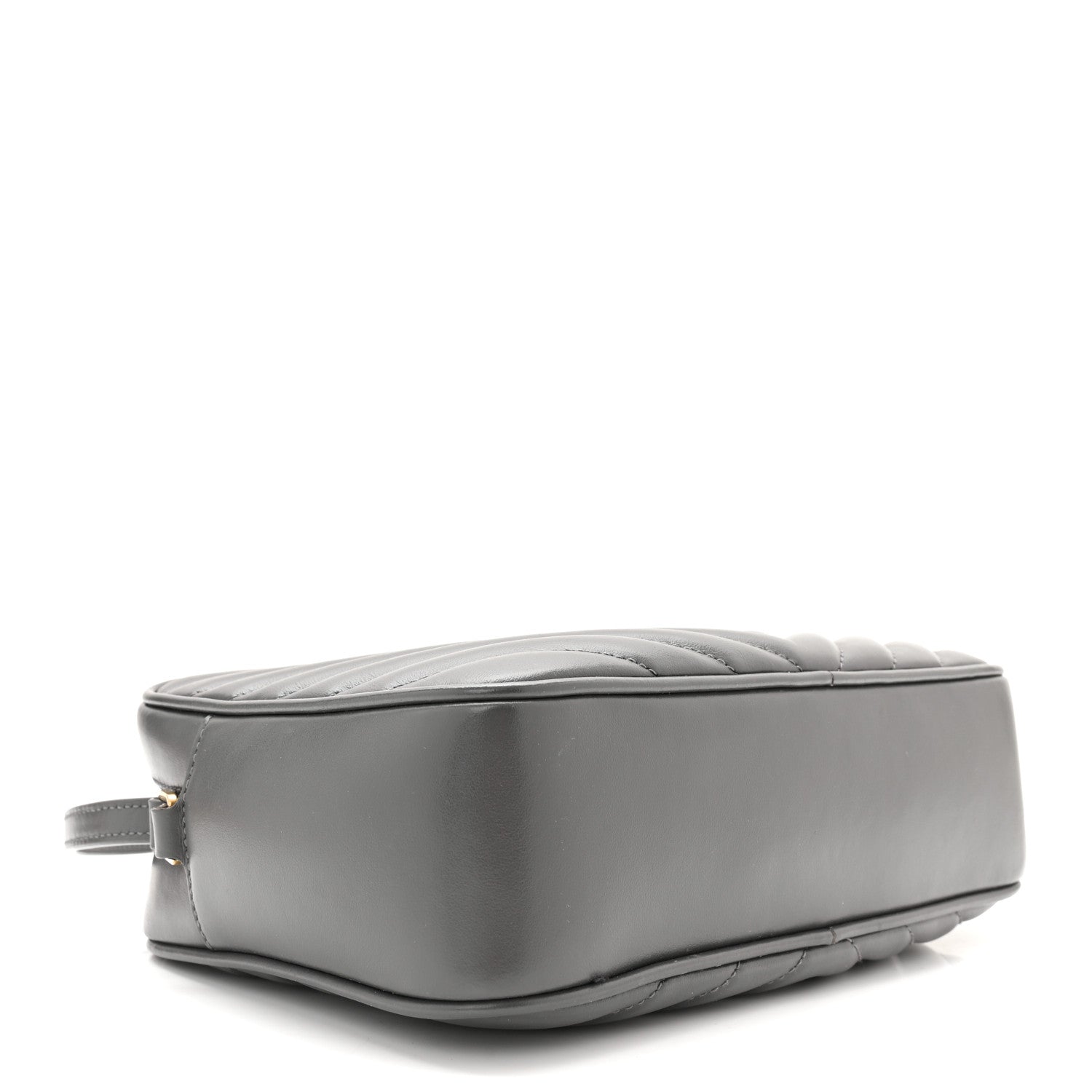 Saint Laurent Calfskin Matelasse Monogram Lou Camera Bag Storm 4 of 10