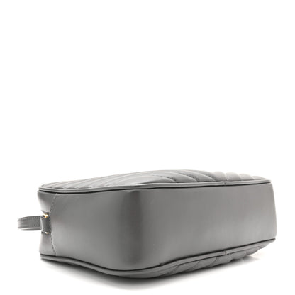 Saint Laurent Calfskin Matelasse Monogram Lou Camera Bag Storm 4 of 10