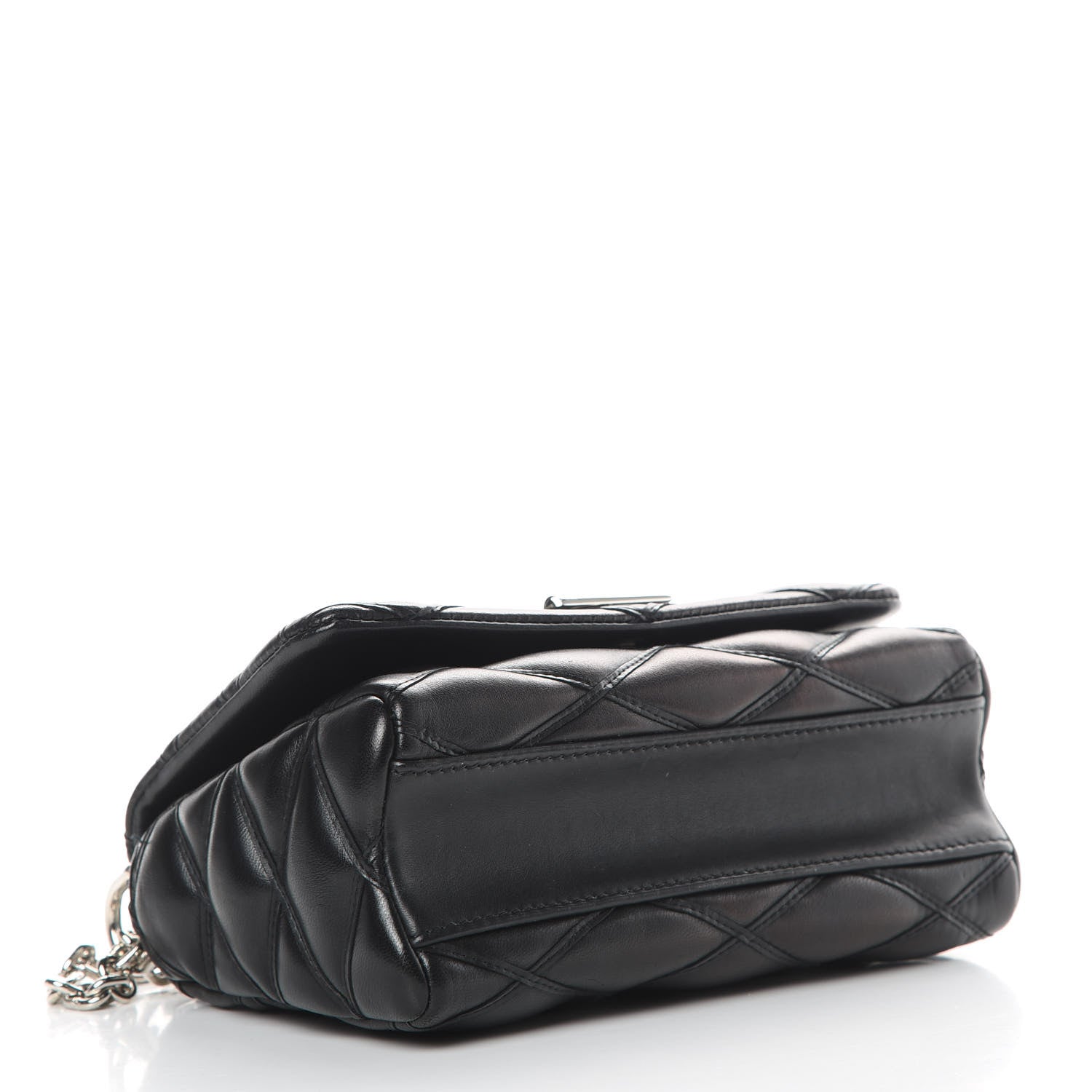 Louis Vuitton Lambskin Malletage GO-14 PM Black 4 of 11