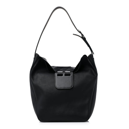 Hermes Swift Taurillon Clemence Vache Hunter Virevolte 24 Black 1 of 12