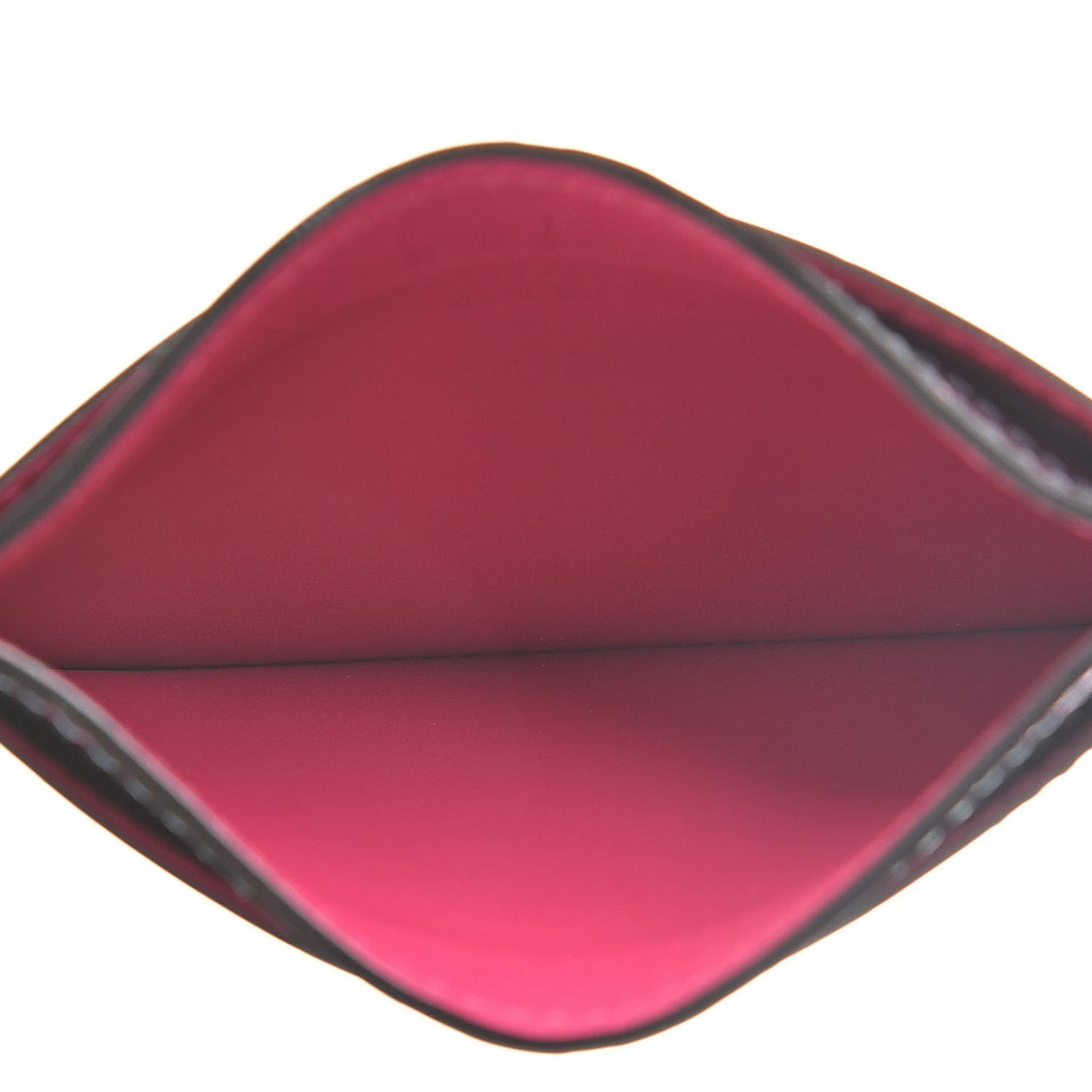 Metallic Vernis Card Holder Blue Pink