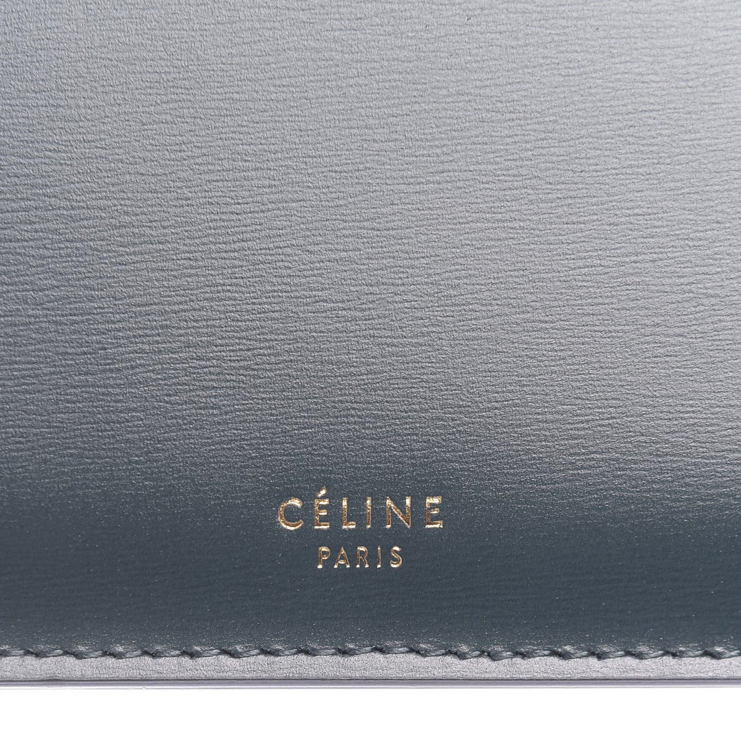 Box Calfskin Medium Clasp Bag Dark Green