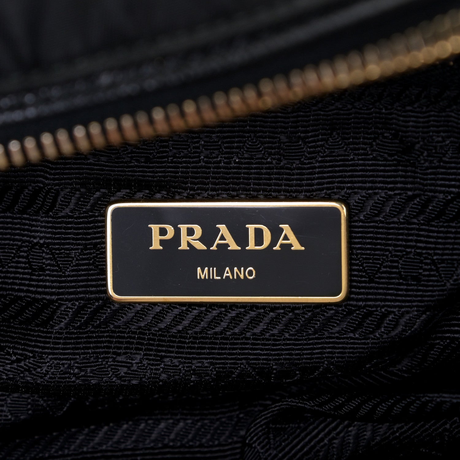 Prada Nylon Tessuto Saffiano Robot Tote Bag Black Mimosa 5 of 5