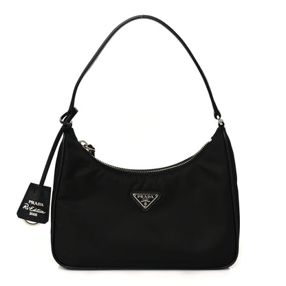 Prada Tessuto Nylon Mini Re-Edition 2000 Bag Black 1 of 10