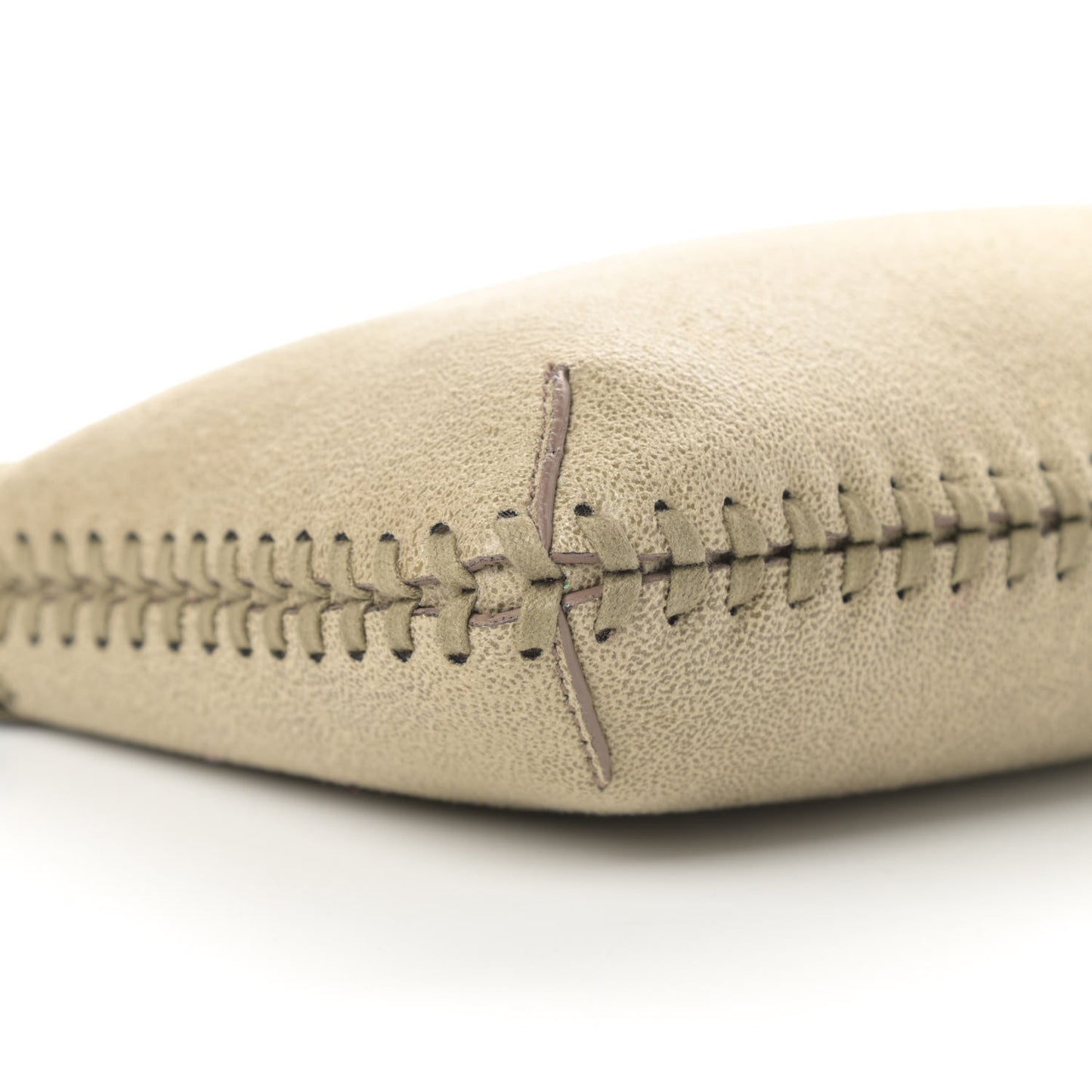 Shaggy Deer Mini Falabella Bag Light Khaki