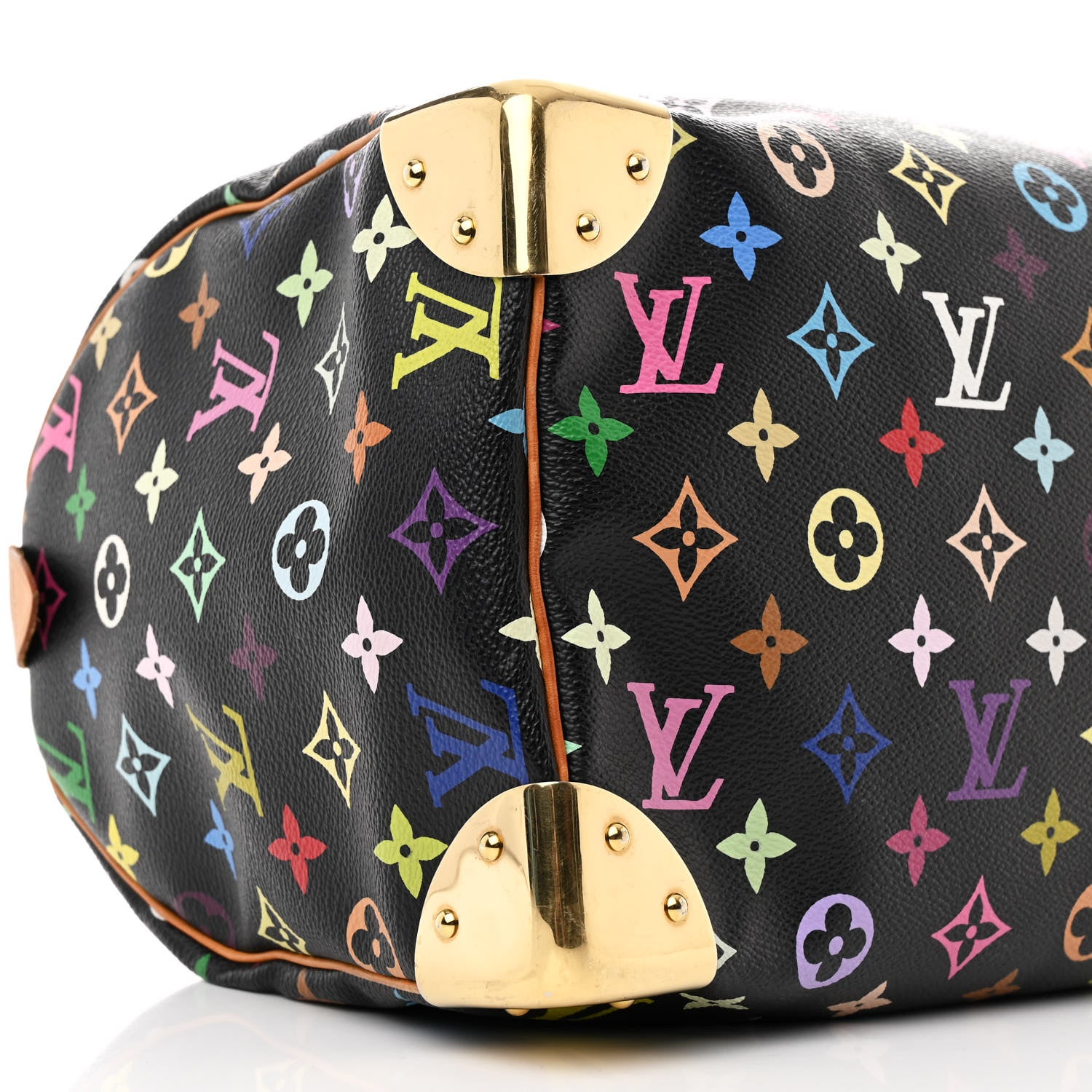 Louis Vuitton Monogram Multicolor Speedy 30 Black 8 of 12