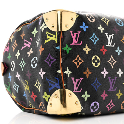 Louis Vuitton Monogram Multicolor Speedy 30 Black 8 of 12