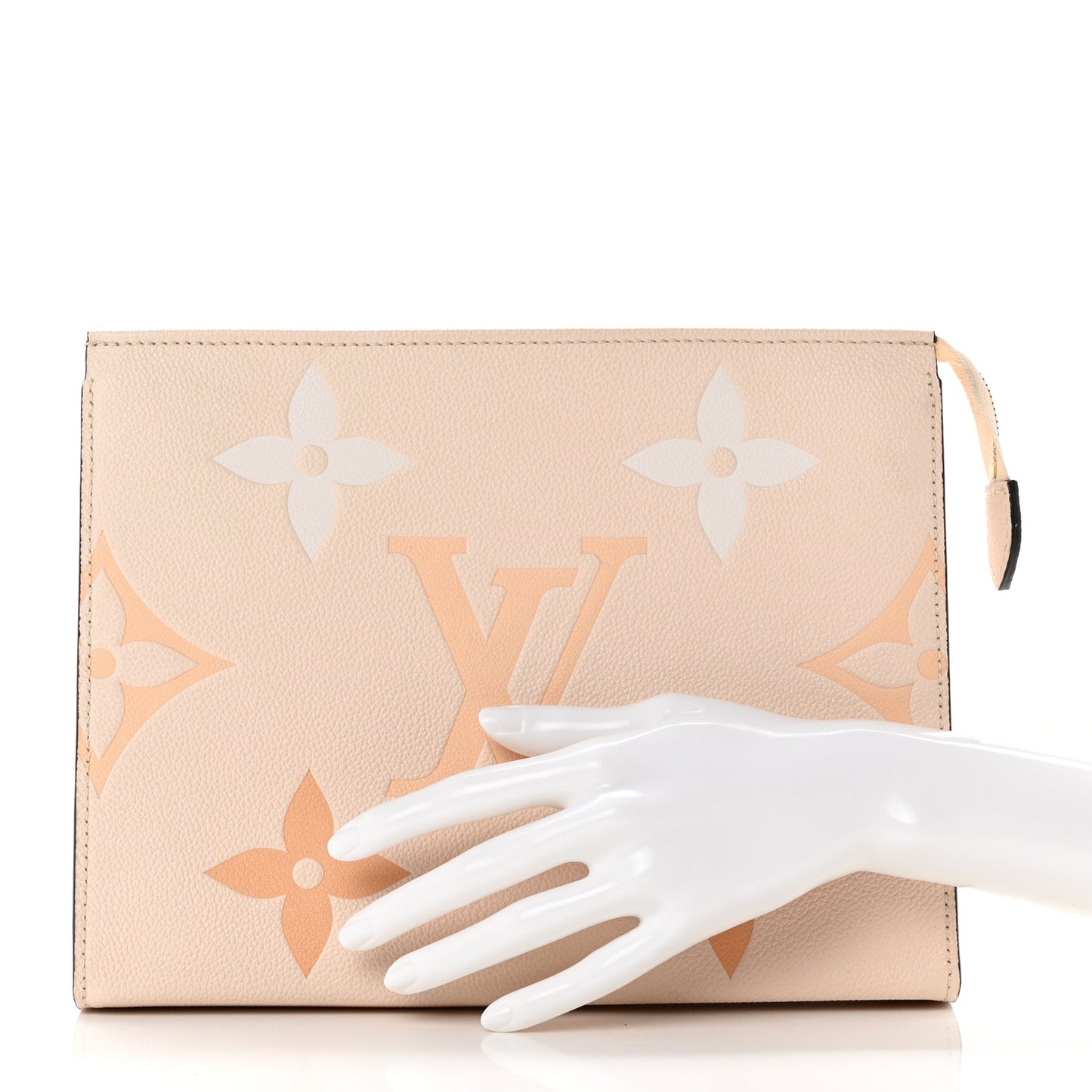 Empreinte Monogram Giant By The Pool Toiletry Pouch 26 Cream Saffron