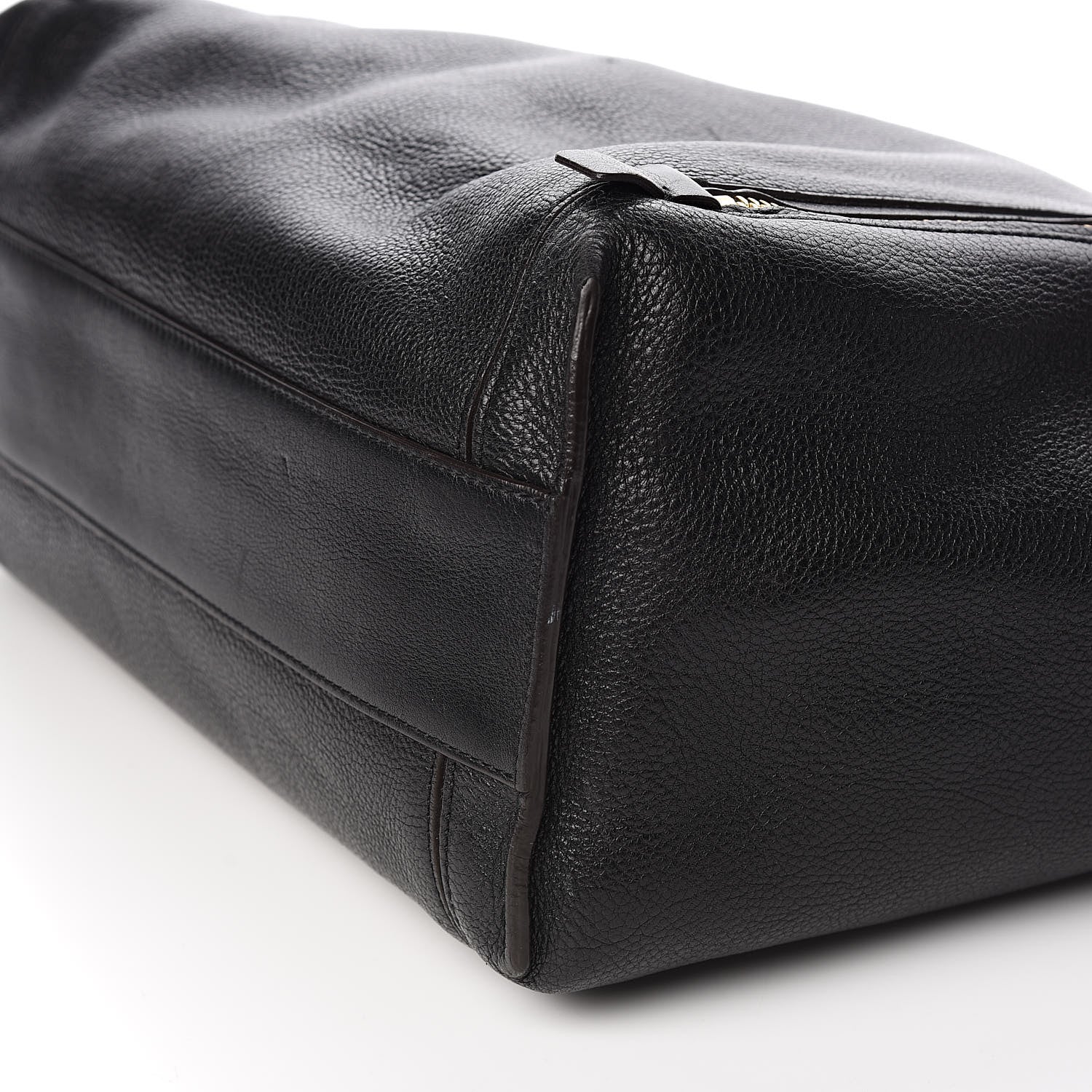 Chloe Smooth Calfskin Medium Milo Shopping Tote Black 10 of 12