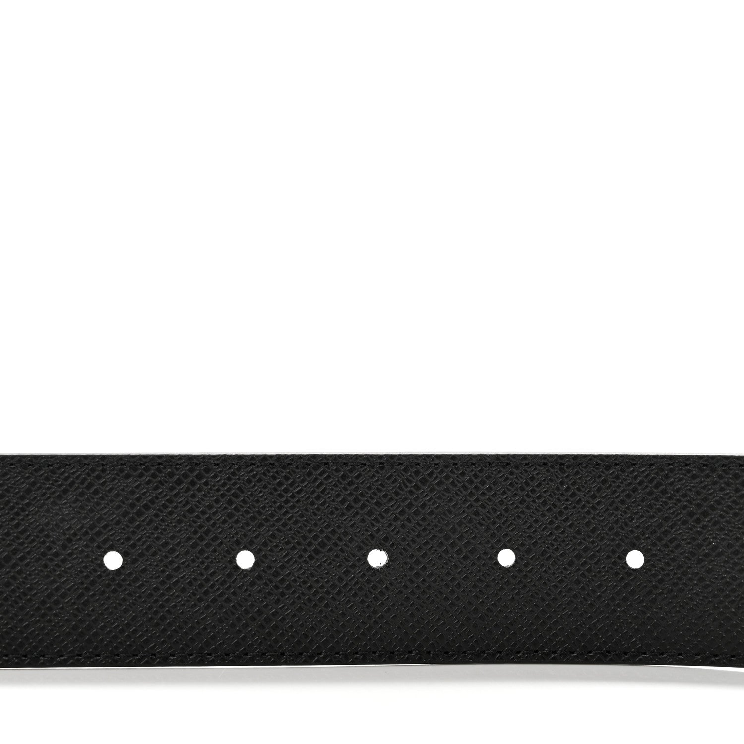 Louis Vuitton Monogram Eclipse Taigarama 40mm LV Initiales Reversible Belt 100 40 Black 5 of 5
