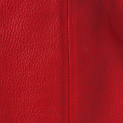 Prada Vitello Daino Shoulder Bag Rosso 11 of 12
