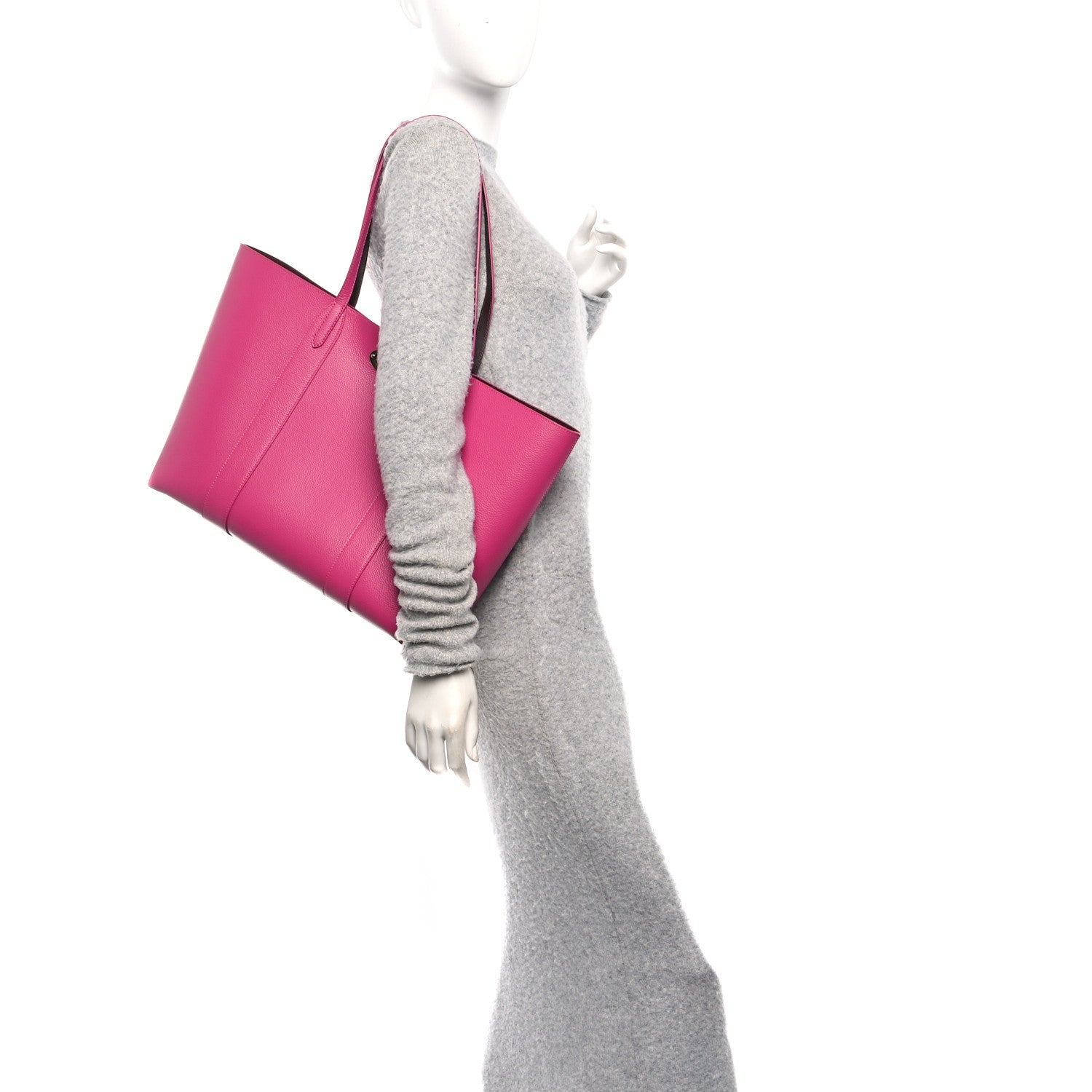 Mulberry Small Classic Grain Bayswater Tote Pink 3 of 11