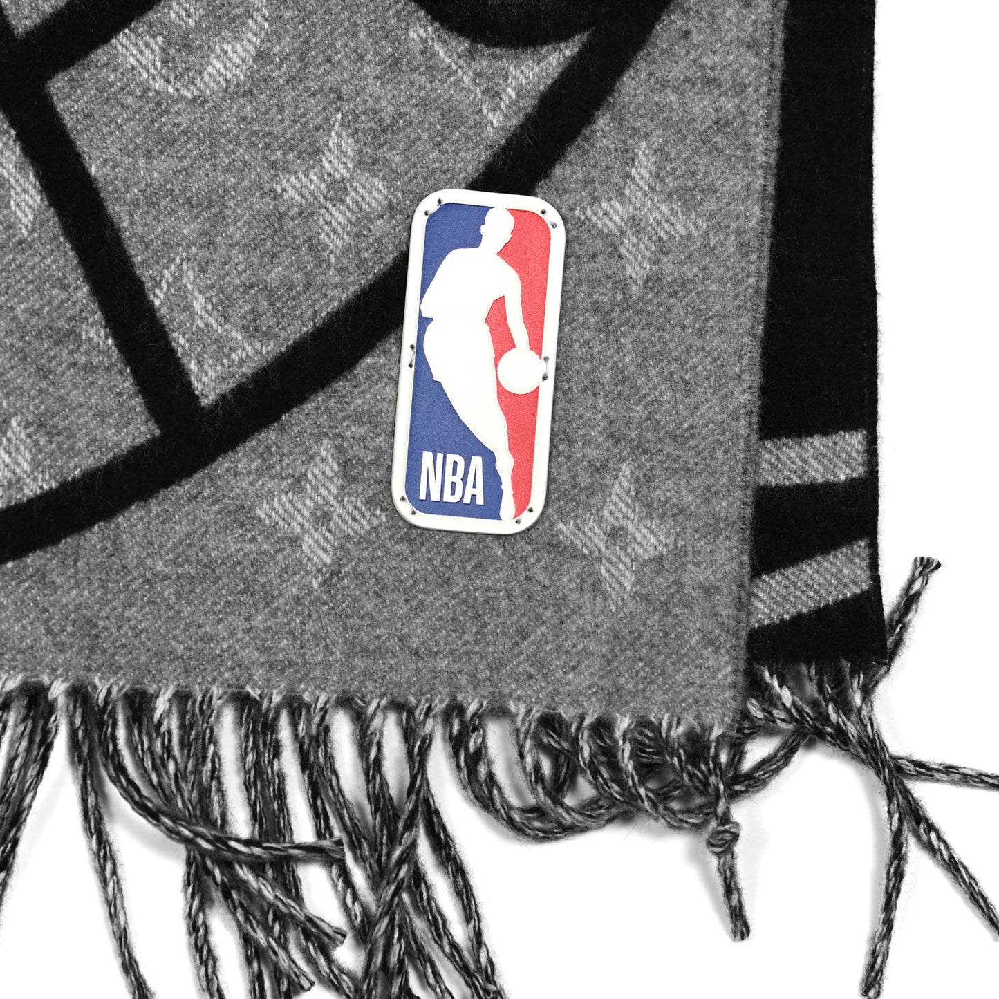 X NBA Wool Cashmere Basket Court Scarf