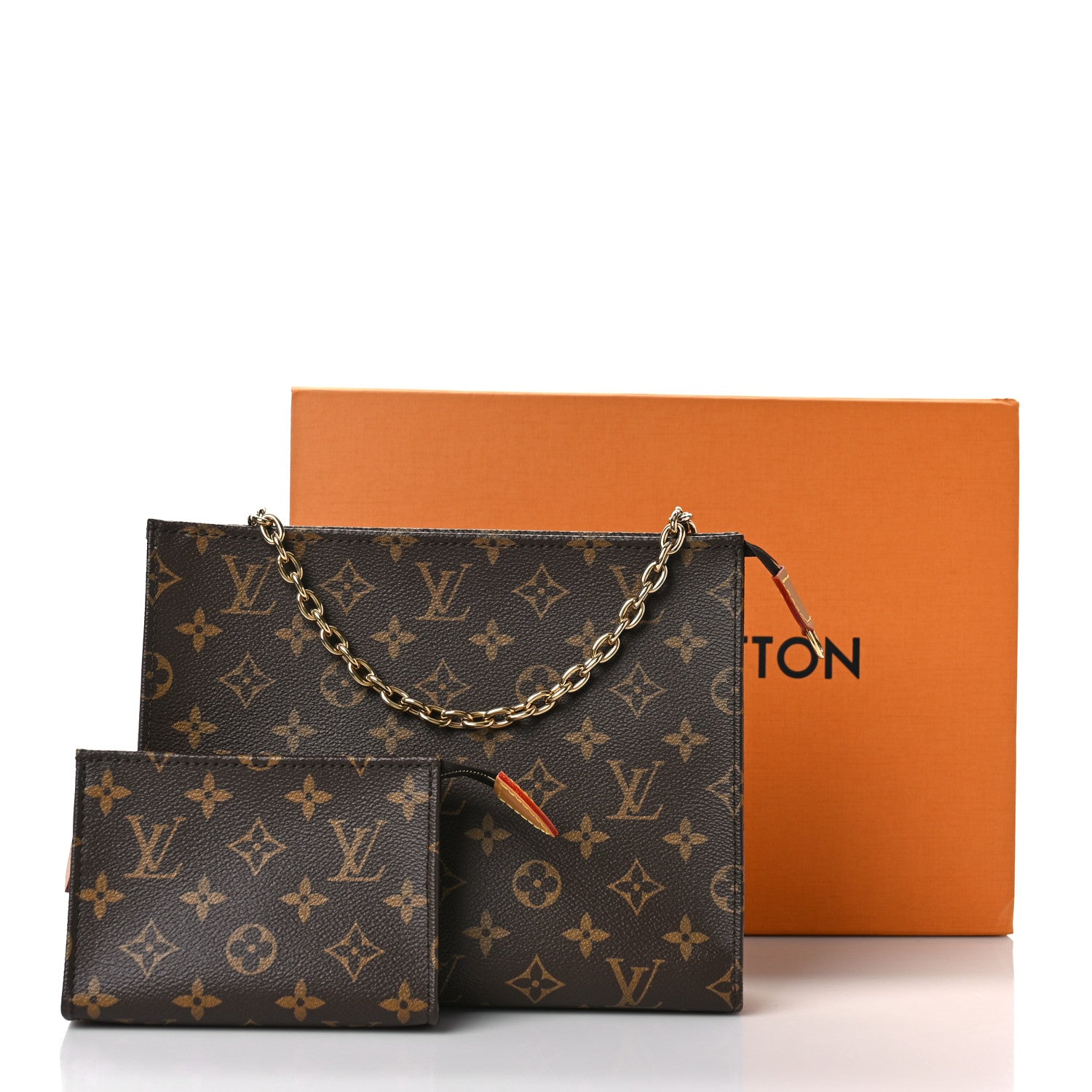 Louis Vuitton Monogram Toiletry Pouch On Chain 10 of 10
