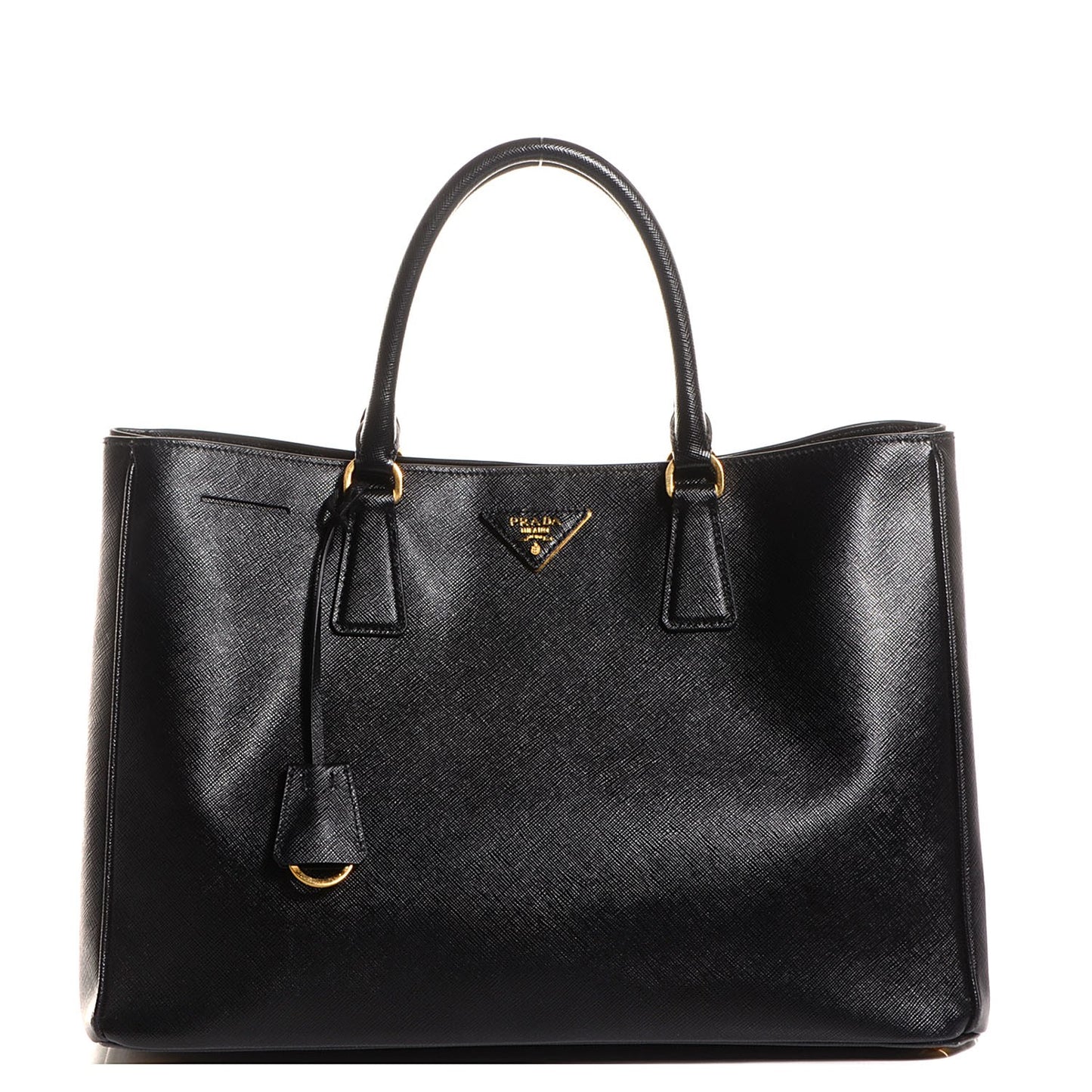 Saffiano Lux Large Tote Nero Black
