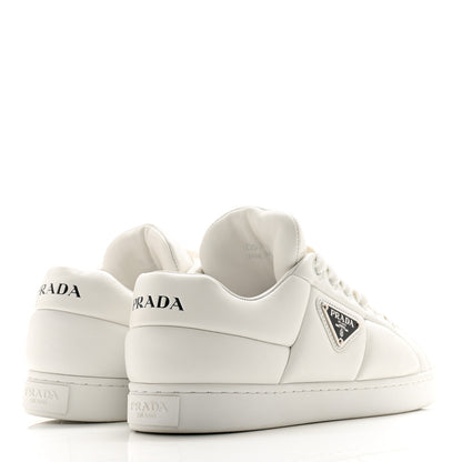 Prada Soft Nappa Triangle Logo Low Top Sneakers 36 White 4 of 12