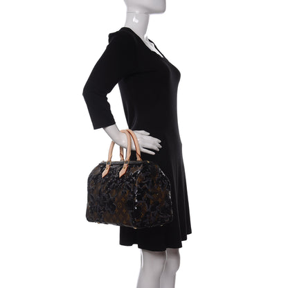 Louis Vuitton Monogram Fleur De Jais Sequins Speedy 30 2 of 10