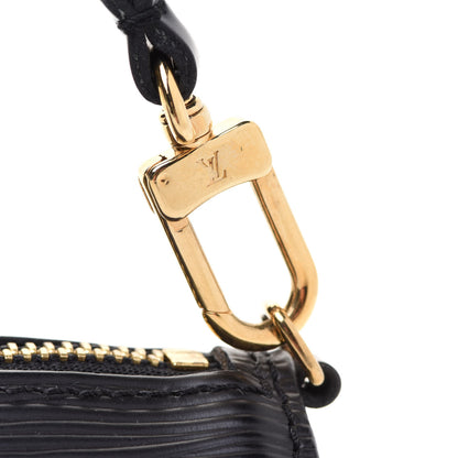 Louis Vuitton Epi Soufflot Pochette Black 8 of 14