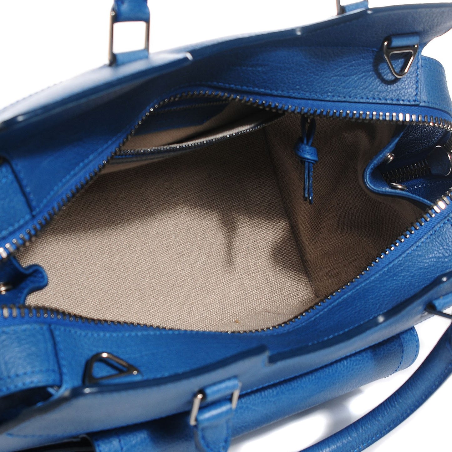 Vacchetta Calfskin Small PS13 Satchel Peacock