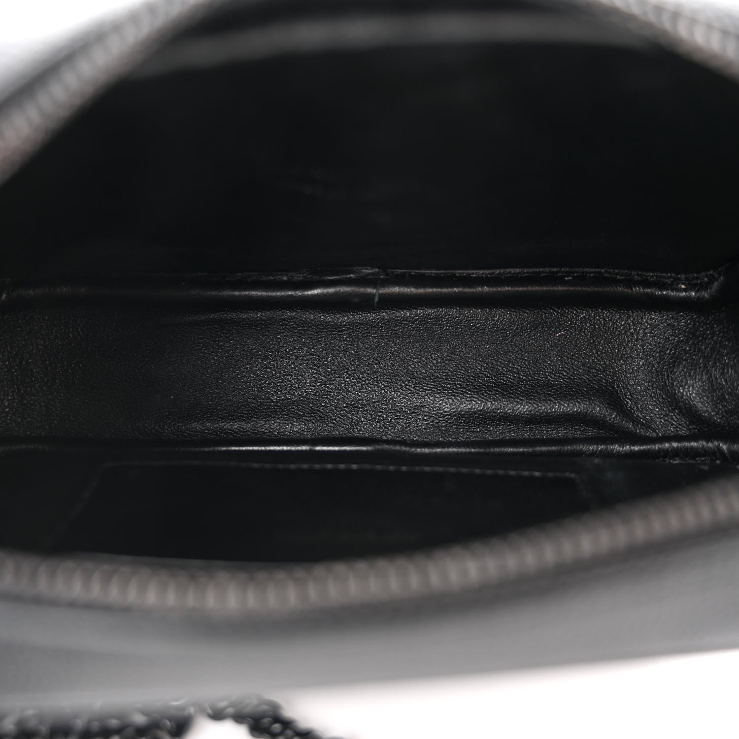 Saint Laurent Grain De Poudre Matelasse Monochrome Monogram Mini Lou Camera Bag Black 5 of 12