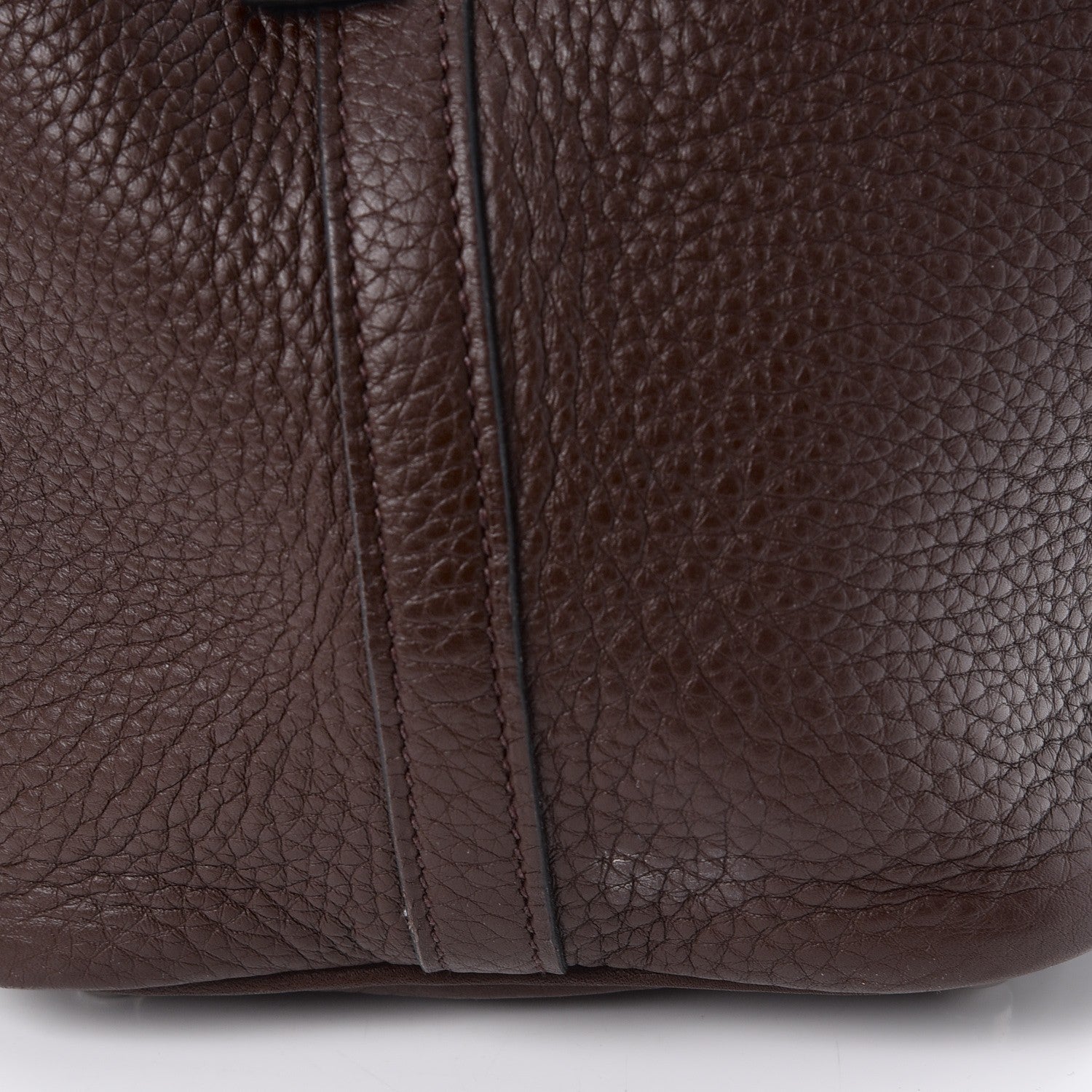 Hermes Taurillon Clemence Picotin 18 PM Cafe 8 of 9