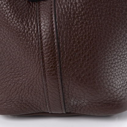 Hermes Taurillon Clemence Picotin 18 PM Cafe 8 of 9