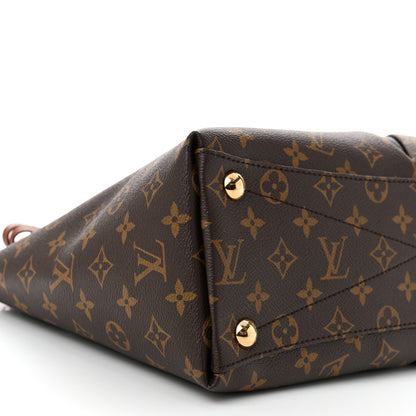 Louis Vuitton Monogram V Tote MM Black 8 of 9