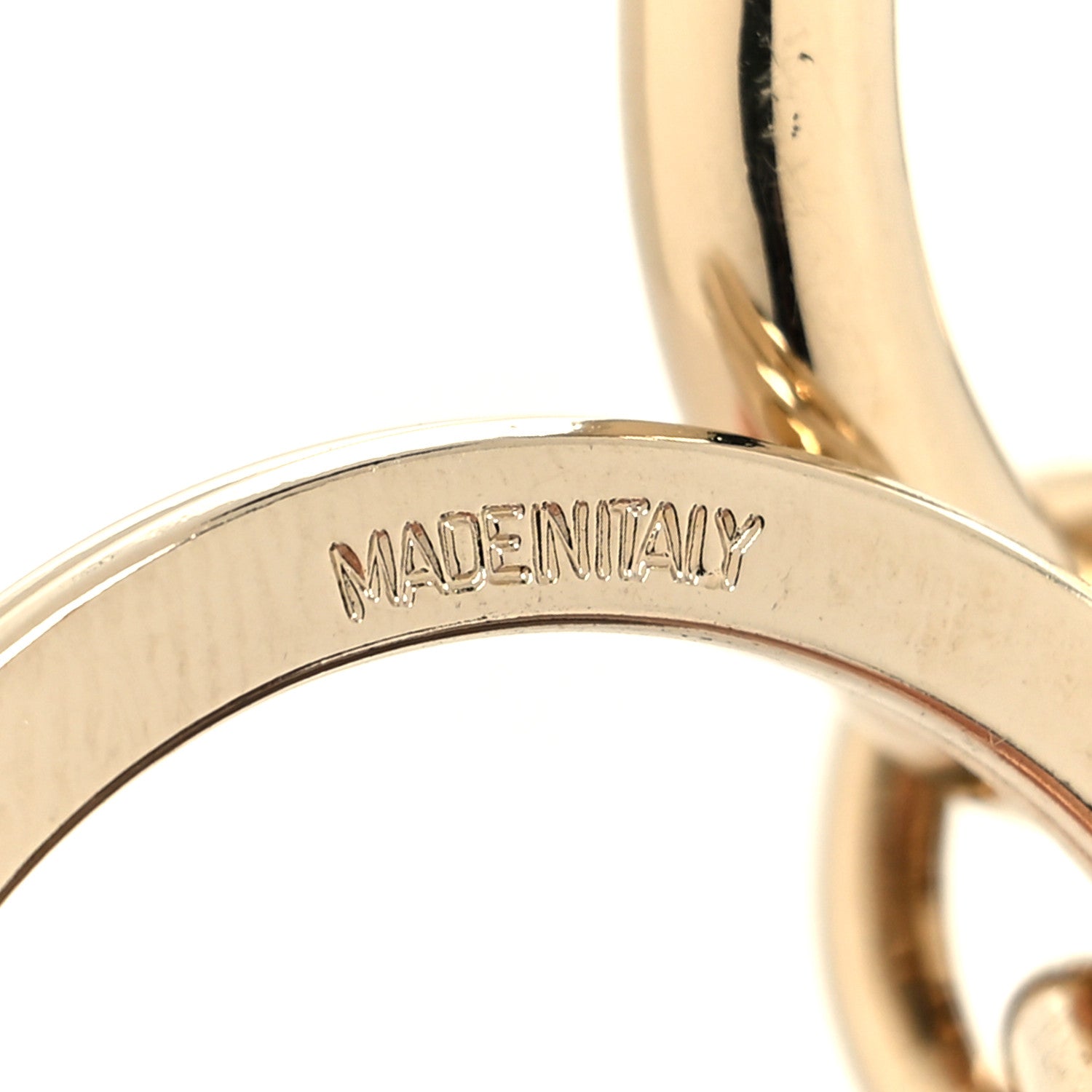 Gucci GG Supreme Monogram Oliver Pug Dog Key Charm 4 of 4