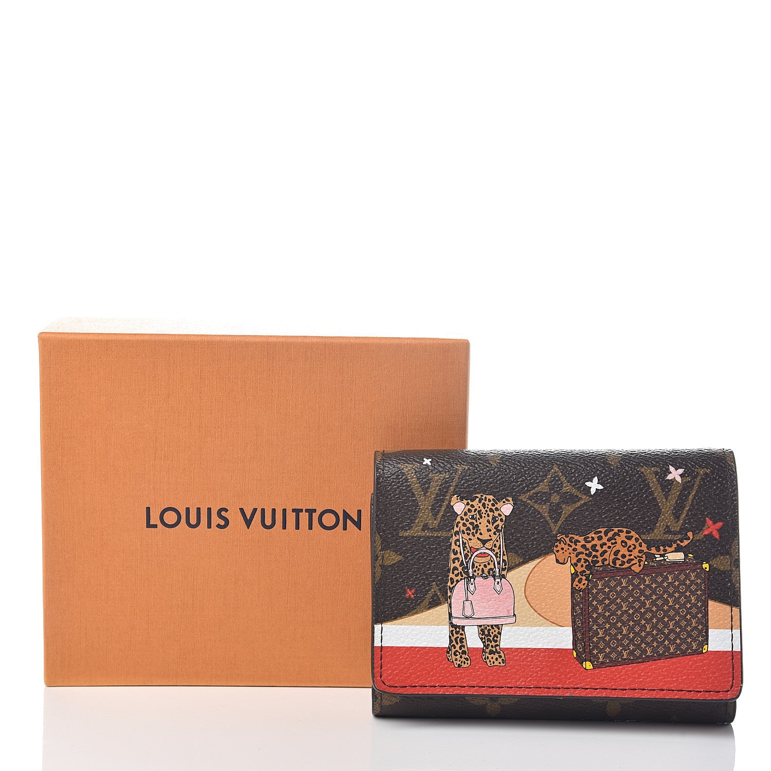 Louis Vuitton Monogram 2018 Christmas Animation Victorine Wallet 6 of 6