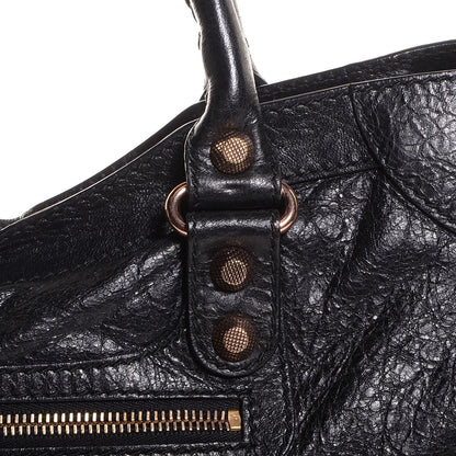Balenciaga Agneau Giant 12 Rose Gold Hardware City Black 12 of 14