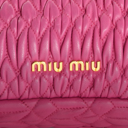 Miu Miu Nappa Matelasse Crystal Clutch 9 of 10