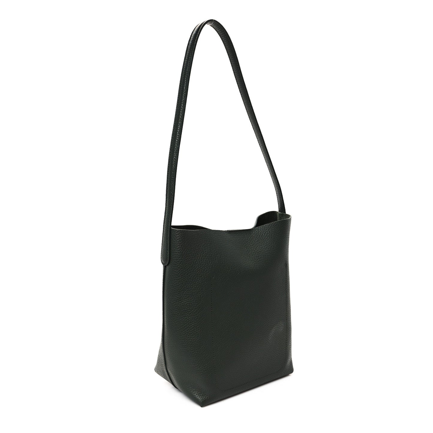 Pebbled Calfskin Mini Everyday Cabas Seaweed