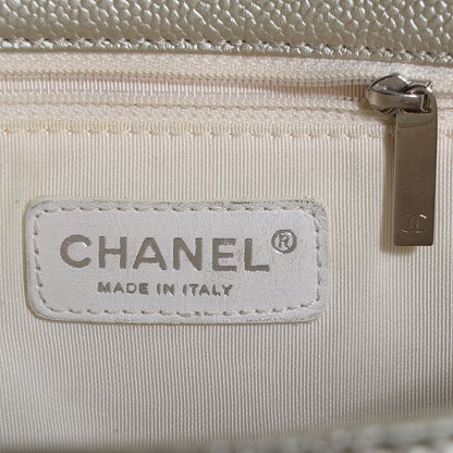 Chanel Caviar Grand Shopping Tote GST Light Gold 6 of 8