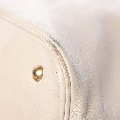 Saint Laurent Calfskin Oversized Muse Ivory 9 of 31