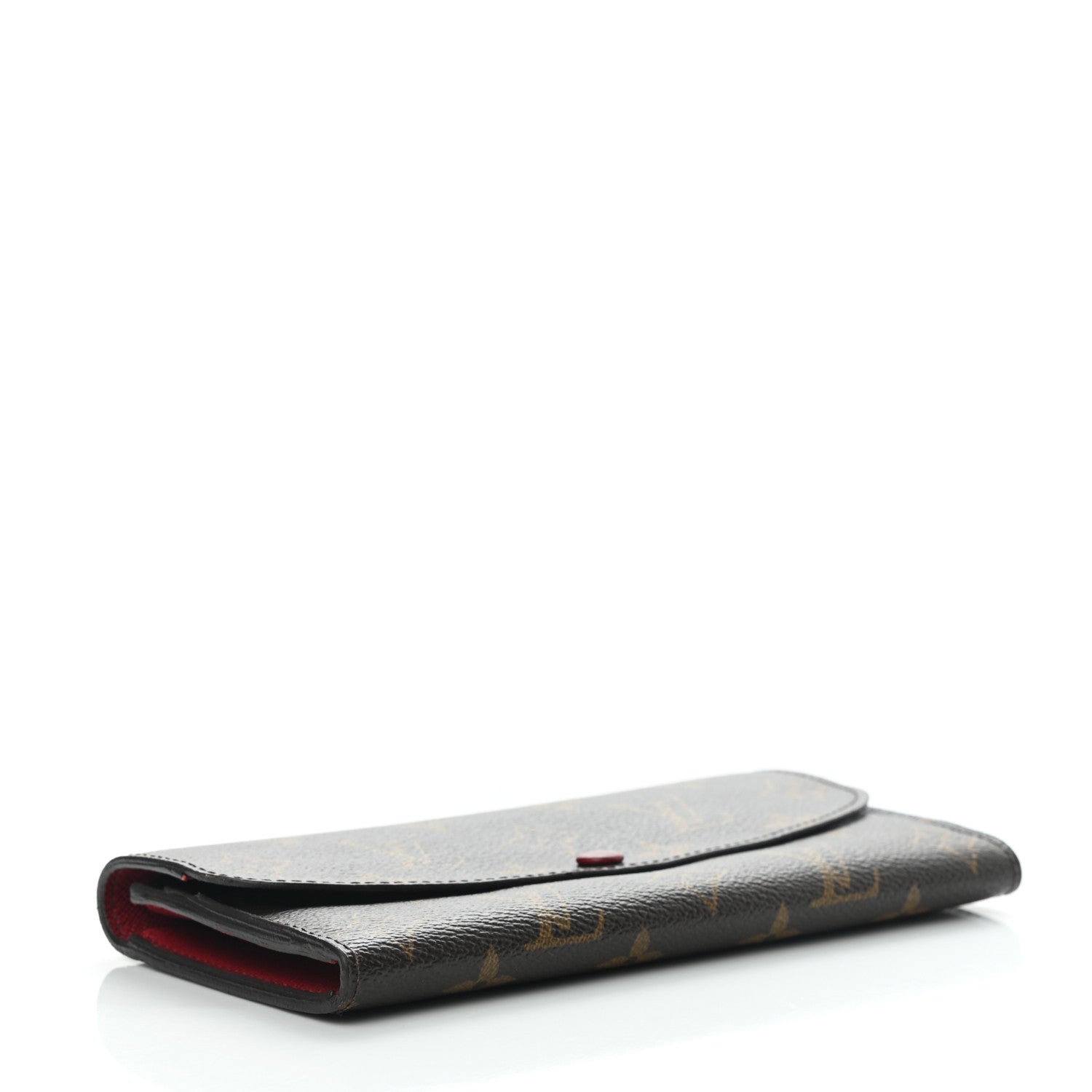 Louis Vuitton Monogram Emilie Wallet Rouge 3 of 9