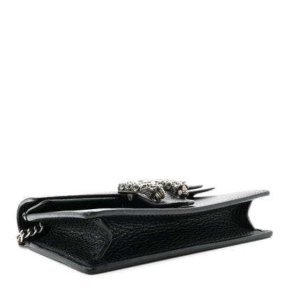 Gucci Calfskin Super Mini Dionysus Shoulder Bag Black 4 of 9