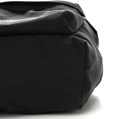 Stella McCartney Nylon Falabella Logo Go Backpack Black White 10 of 10