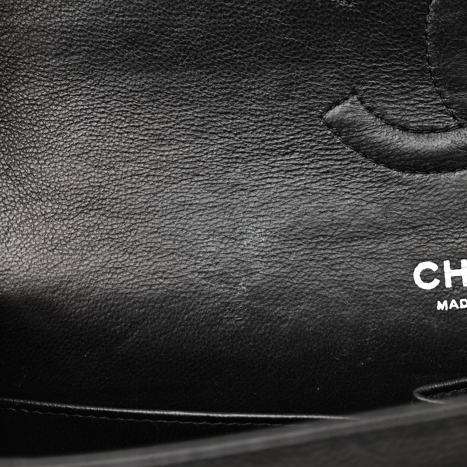 Chanel Caviar Quilted Medium Double Flap Black 12 of 14