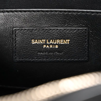 Saint Laurent Lambskin Matelasse Vicky Monogram Belt Bag Black 6 of 13