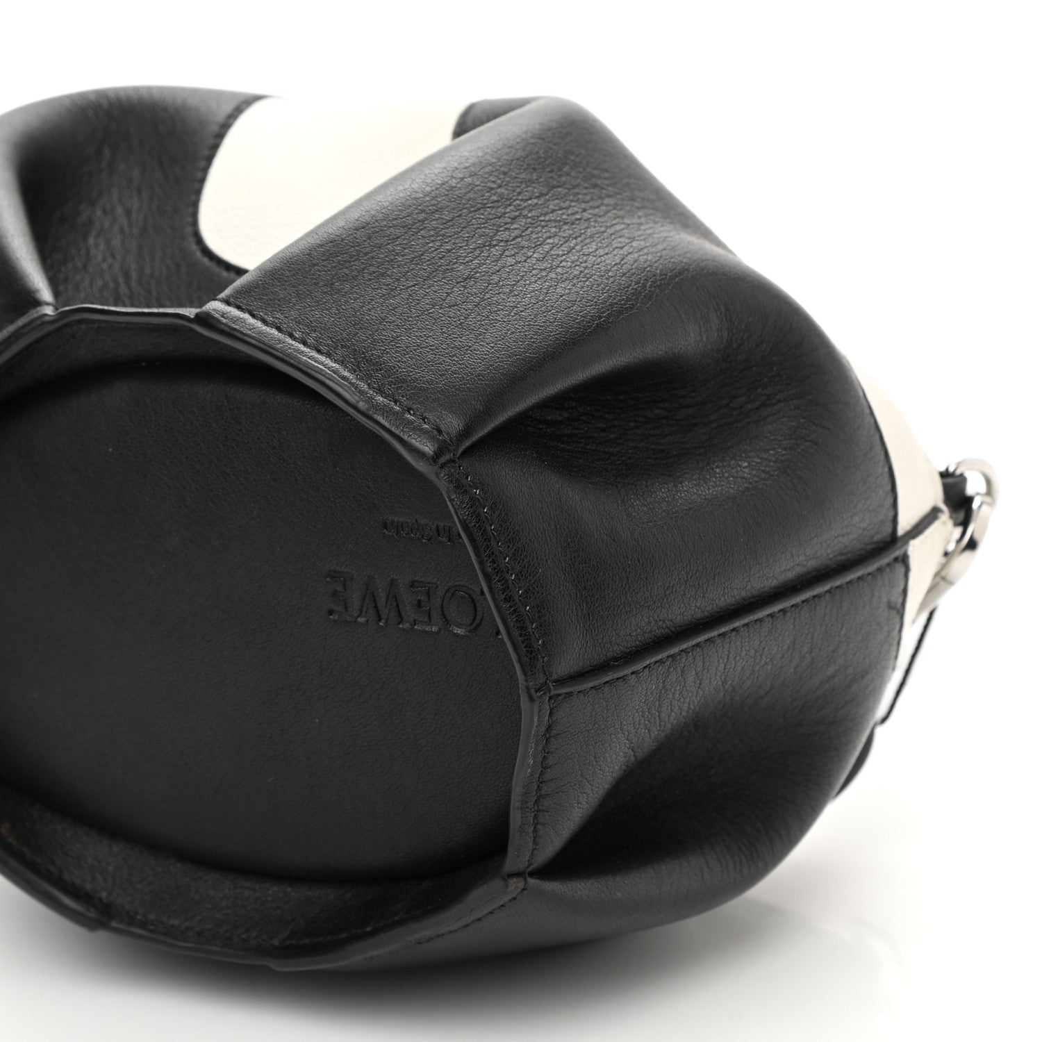 Loewe Calfskin Panda Crossbody Black White 8 of 8