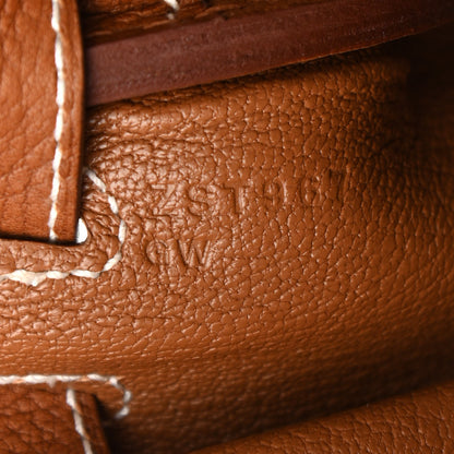 Hermes Barenia Faubourg Kelly Retourne 25 Fauve 7 of 17