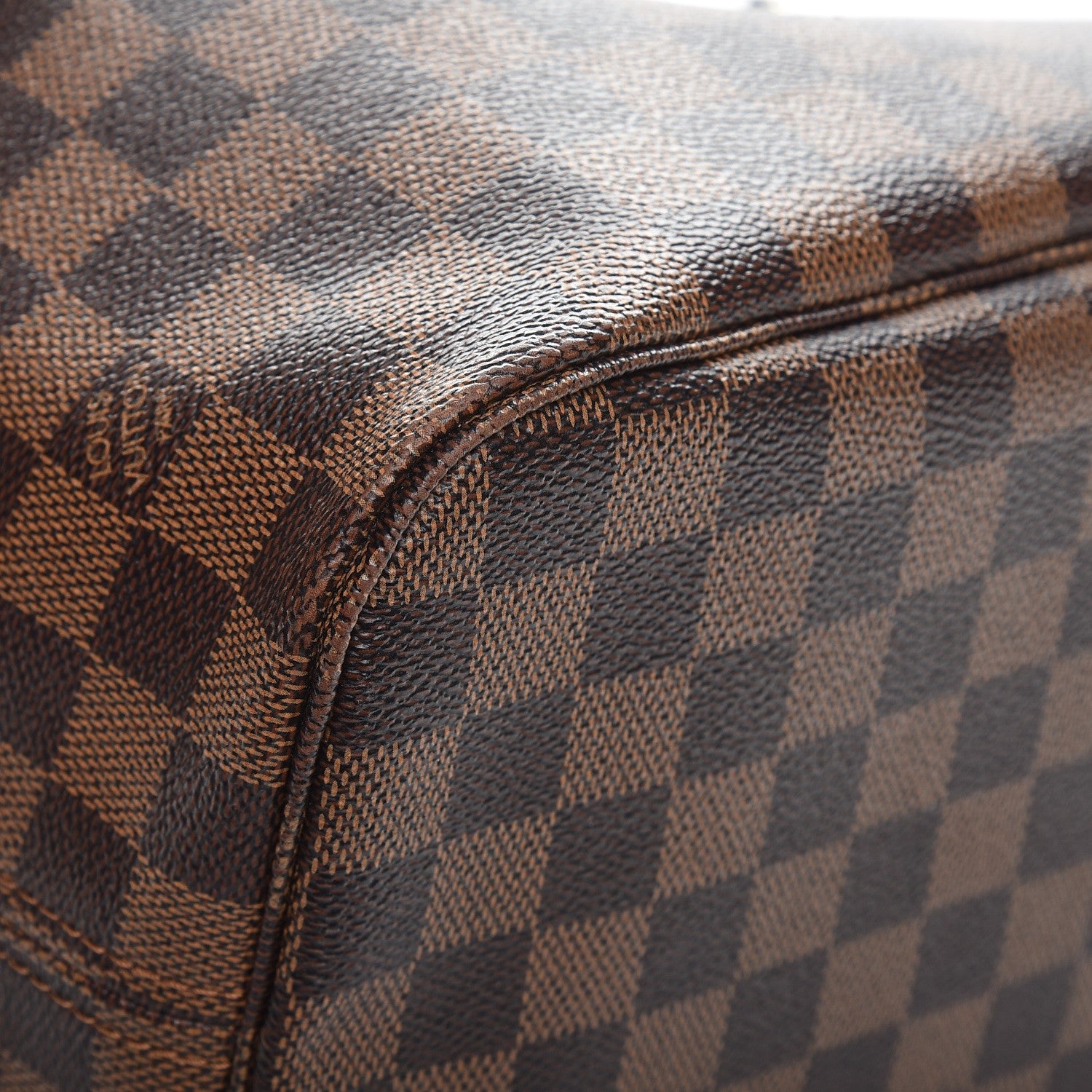 Louis Vuitton Damier Ebene Neo Neverfull MM Rose Ballerine 11 of 12